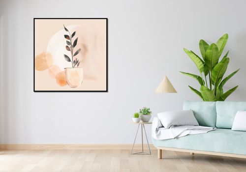 Plakat 100x100cm Doniczkowy Kolor na Arena.pl