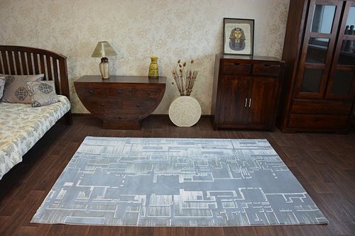 Dywan SAMPLE W2219 ivory / grey na Arena.pl