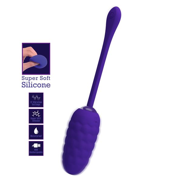 Pretty Love - Marina Egg Purple 12 Vibration Functions zdjęcie 3
