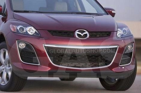 Mazda CX-7 -Chromowane Listwy Grill Chrom Atrapy Zderzaka Tuning na Arena.pl