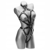 Uprząż bielizna erotyczna skórzana bdsm Harness