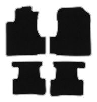 Dywaniki welurowe CARLUX-SILVER do Honda CR-V III 2006-2011 czarne