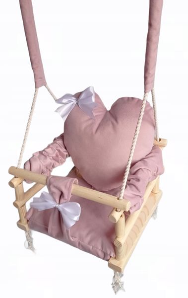 Huśtawka 3w1 dzieci róż dom ogród prezent pokój zdjęcie 4