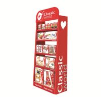 CLASSIC WORLD Regał Drewniany do Ekspozycji na Zabawki do Sklepu 1,80m