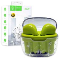 SŁUCHAWKI BLUETOOTH DENMEN EARBUDS ZIELONE DL29 TWS