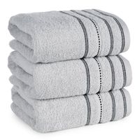 Ręcznik VENTO 50x90 cm srebrny 500 g/m²
