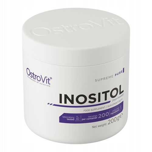 OstroVit Supreme Pure Inositol 200 g MIO-INOZYTOL WITAMINA B8 Bez dodatków na Arena.pl