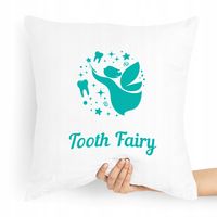 Poduszka Prezent Dla Dentysty Tooth Fairy Z Nadrukiem Ze Zdjęciem