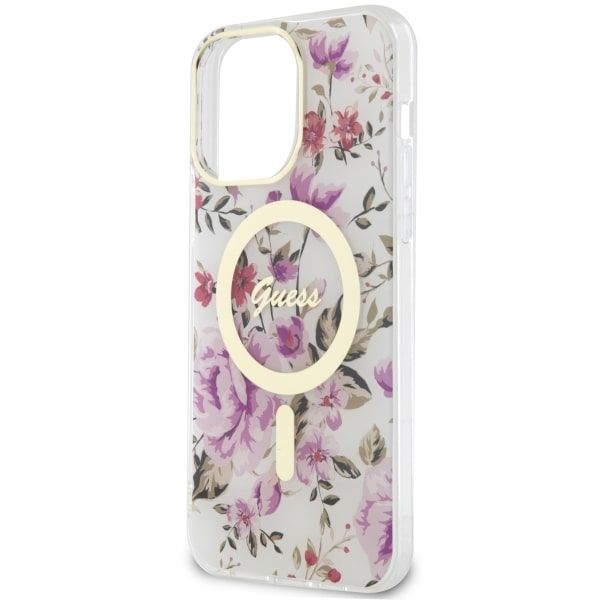 Etui Guess do iPhone 14 Pro, Przezroczysty, MagSafe zdjęcie 6