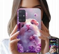 ETUI DO SAMSUNG GALAXY A71 - SŁODKI CHOMIK, GRYZONIE WZORY DLA DZIECI