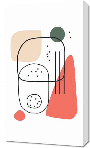 Obraz 40x70cm Przestrzenność zdjęcie 1