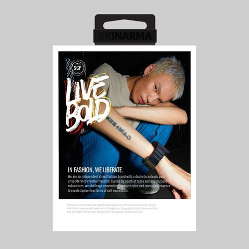 Skinarma etui Gado Pro Apple Watch 44mm  titanium na Arena.pl