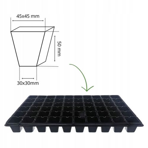 DONICZKA WIELODONICZKA DO SIEWU ROZSAD 60 szt TACA na Arena.pl