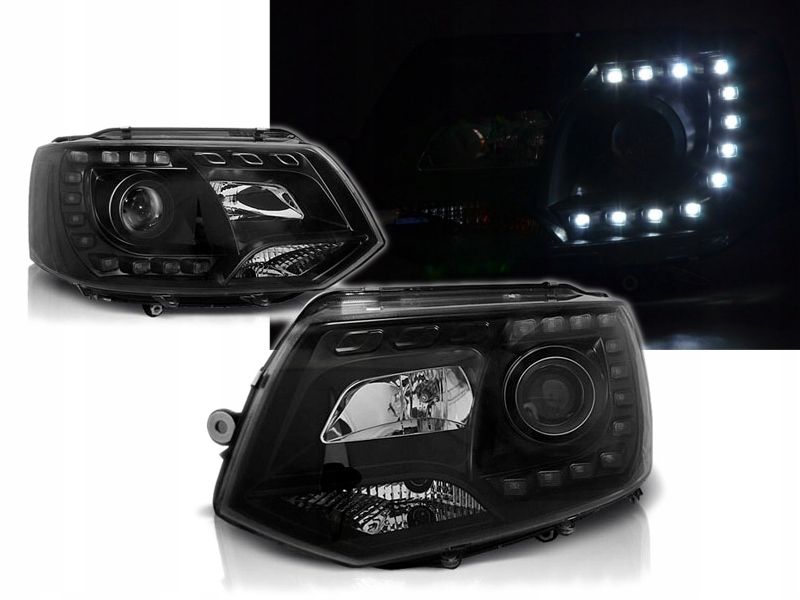 Lampy Reflektory VW T5 10-15 DO JAZDY DZIENNEJ zdjęcie 1
