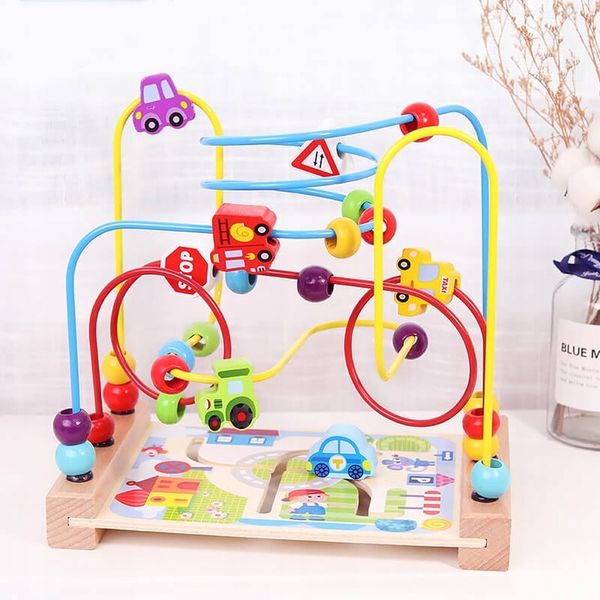 Zabawka edukacyjna układanka labirynt zdjęcie 3