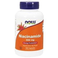 # NOW FOODS Witamina B3 - Niacyna (Niacinamide) 500 mg (100 kaps.)