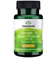 SWANSON Ultimate 16 Probiotyk Wsparcie odporności TRAWIENIE Jelita 60 kaps