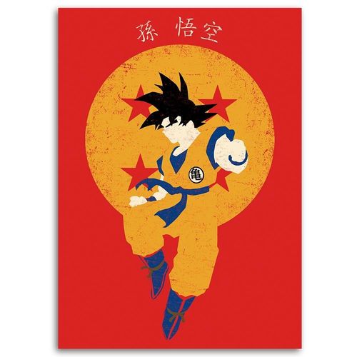 Deco Panel, Son Goku Dragon Ball 70x100 na Arena.pl