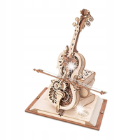 ROBOTIME DREWNIANE PUZZLE 3D MAGICZNA WIOLONCZELA