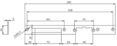 SZYLD ELEKTRA PROSTY DŁUGI MAL. na Arena.pl