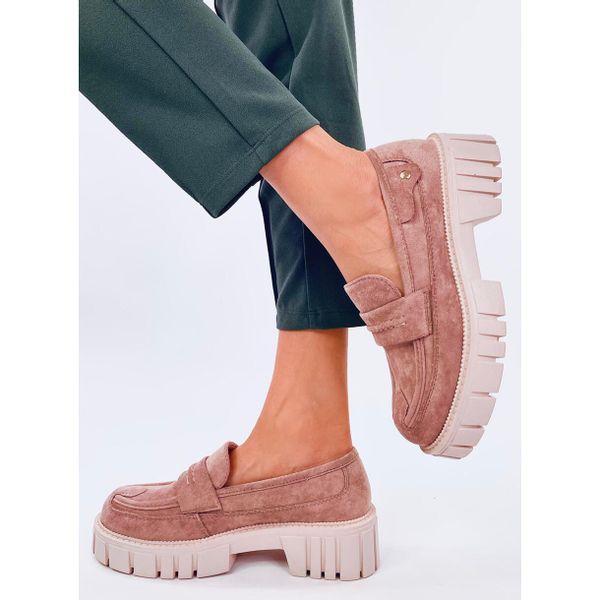 Mokasyny na platformie Khaki r.38 zdjęcie 3