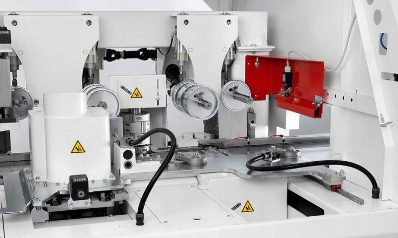 Strugarka czterostronna listwiarka P.MAX 4+2 dolna zdjęcie 7