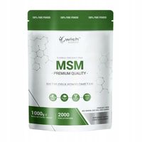 WISH MSM W PROSZKU SIARKA ORGANICZNA VEGE 1000g NA ODPORNOŚĆ I REGENERACJĘ