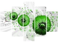 105CM 150CM ZEGAR 5 ELEM ZIELONE DMUCHAWCE 4 DRUK OBRAZ