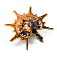 Cleric Class Badge | 10 cm | Metal | Przypinka | Baldur’s Gate 3