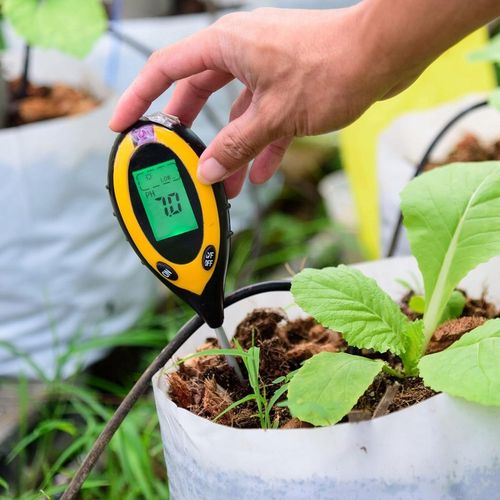 KWASOMIERZ MIERNIK TESTER OGRODNICZY PH GLEBY ZIEMII TEMPERATURA WILGOTNOŚĆ na Arena.pl