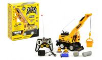 Samochód Budowlany Zdalnie Sterowany Dźwig Na Baterie 689-17