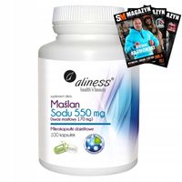 ALINESS MAŚLAN SODU JELITA UKŁAD POKARMOWY KWAS MASŁOWY REGENERACJA 100 K