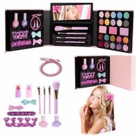 Duży Rozkładany Zestaw Kosmetyków dla dziewczynek Kuferek do malowania