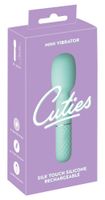 wibrator mini cuties zielony silikonowy usb 13 cm
