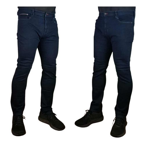 Męskie jeansy Tommy Hilfiger Bleecker -Slim MW0MW15600 granatowe - W38/L30 na Arena.pl