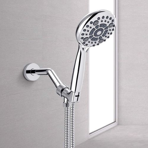 Słuchawka Prysznicowa z Wężem Uchwytem Chrom na Arena.pl