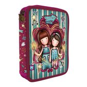 Podwójny Piórnik z Wyposażeniem- Gorjuss - Fireworks