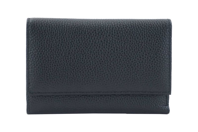 Funkcjonalny portfel damski - Czarny zdjęcie 1