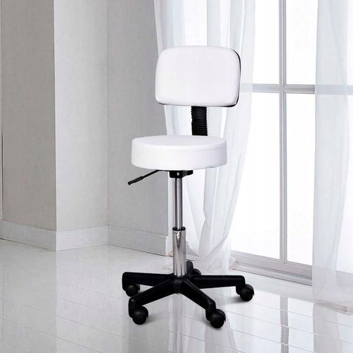 hoker z oparciem - biały na Arena.pl