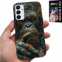 ETUI DO SAMSUNG GALAXY M23 - MAŁPA, MAŁPKA, GORYL, ZWIERZĘTA + SZKŁO