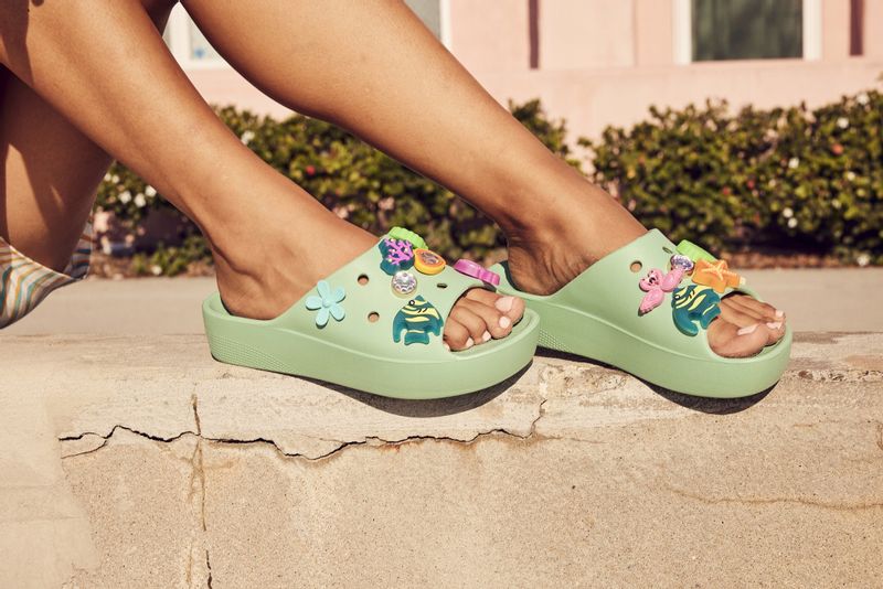 Damskie Klapki Platforma Crocs Classic Slide 37-38 zdjęcie 9
