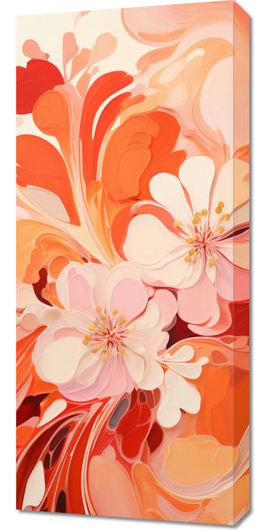 Obraz 40x90cm Taniec Kwiatów zdjęcie 1