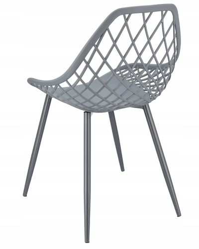 4 x krzesło aranda szare + nogi kolor na Arena.pl