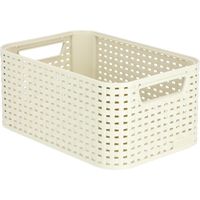 Curver Koszyk Pojemnik Do Przechowywania Kremowy