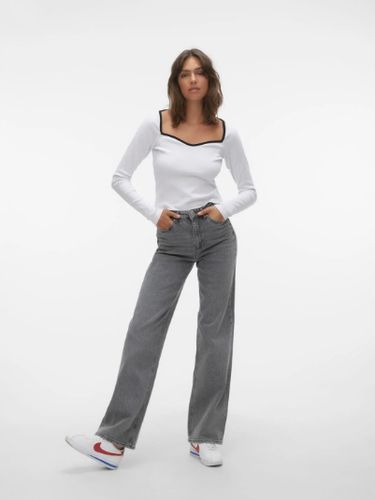 VERO MODA VMTESSA HR WIDE JEANS RA206 GA 30/32 na Arena.pl