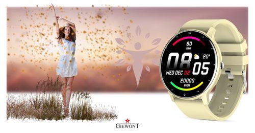 Smartwatch Giewont GW120-6 Ecru na Arena.pl