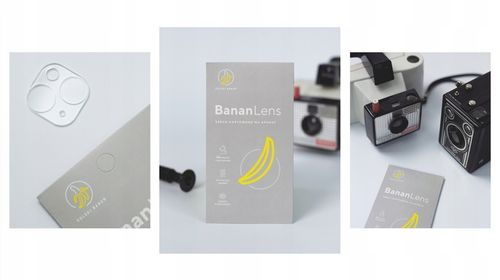 Szkło hartowane 9H BananLens na aparat do Apple iPhone 15 na Arena.pl