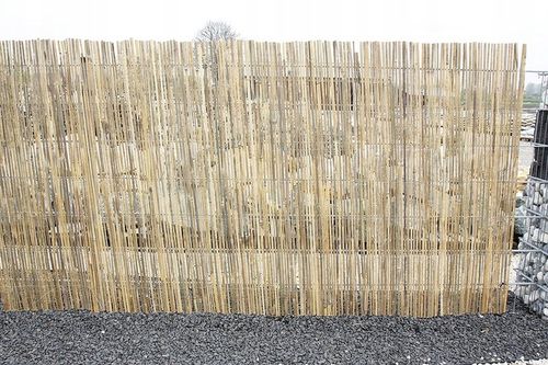 Osłona Bambusowa Balkonowa Na Płot Balkon 1x5m Osłonowa Listwy Mata na Arena.pl