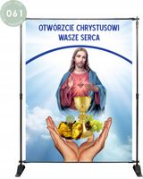 BANER NA BOŻE CIAŁO dekoracja OŁTARZA 200x150cm
