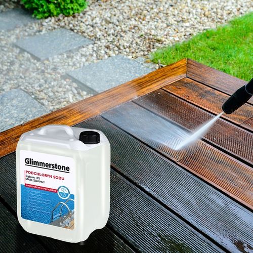 Podchloryn Sodu 15% Stabilizowany Chlor Płynny do Basenu i Studni 5L na Arena.pl